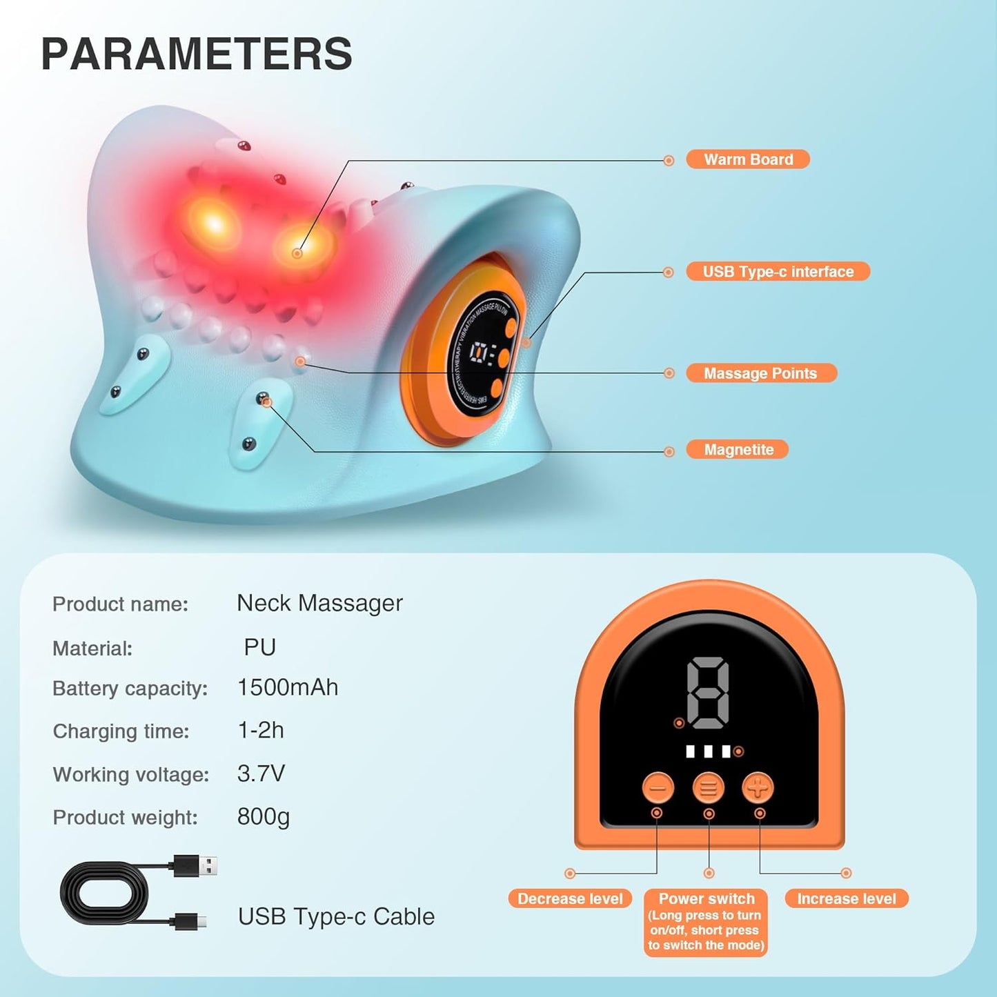 Luniun™ Neck Massager with Heat