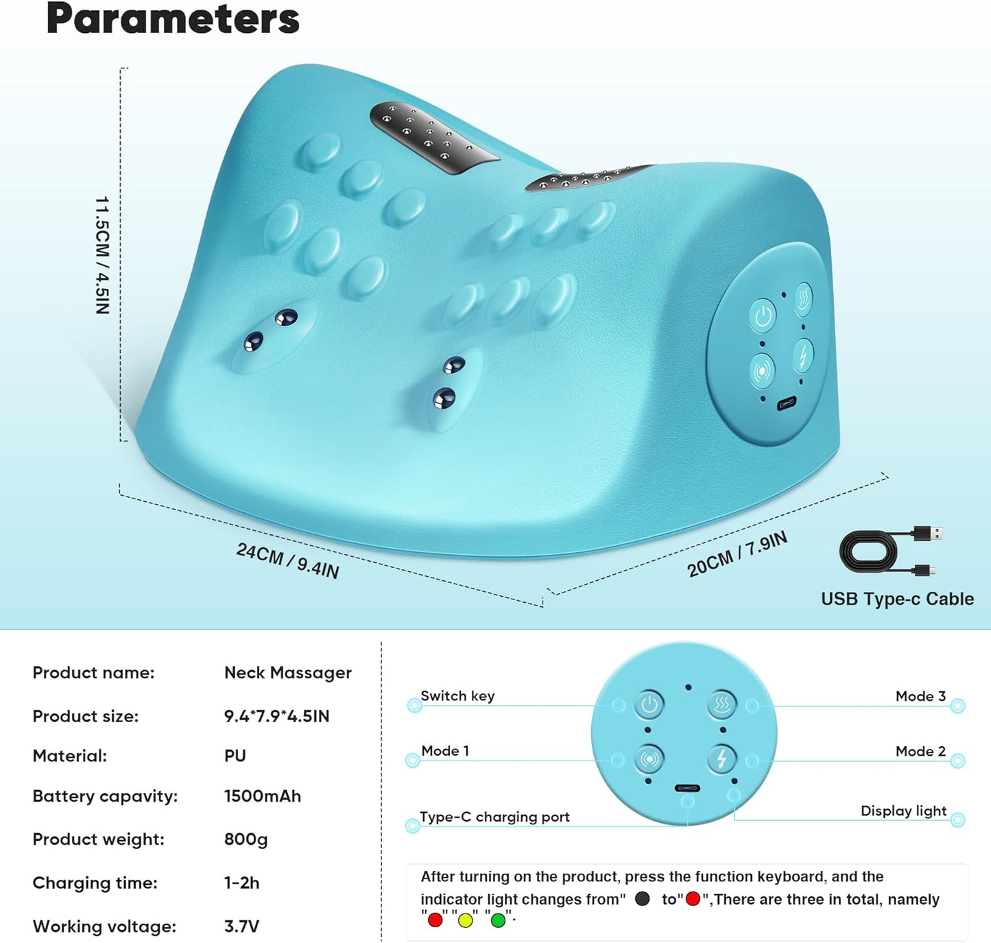 Luniun™ Neck Massager with Heat