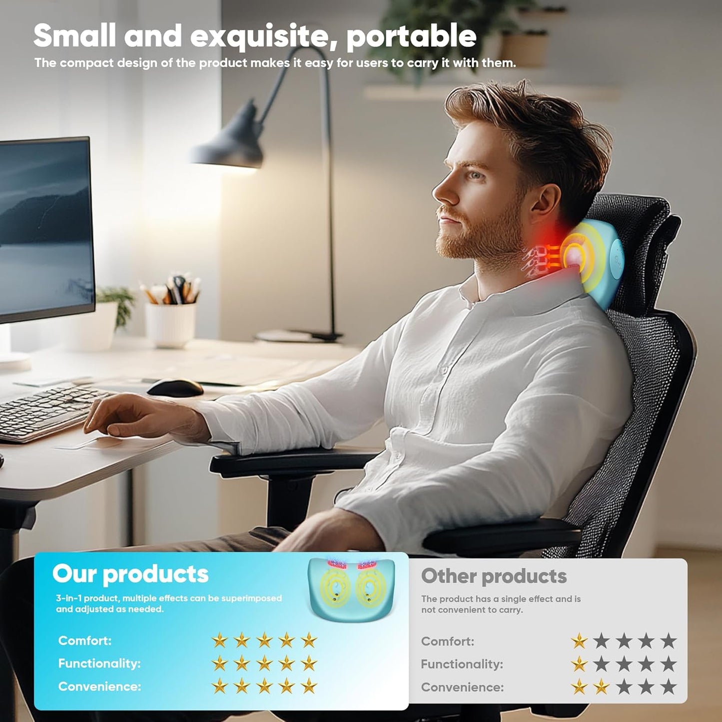 Luniun™ Neck Massager with Heat