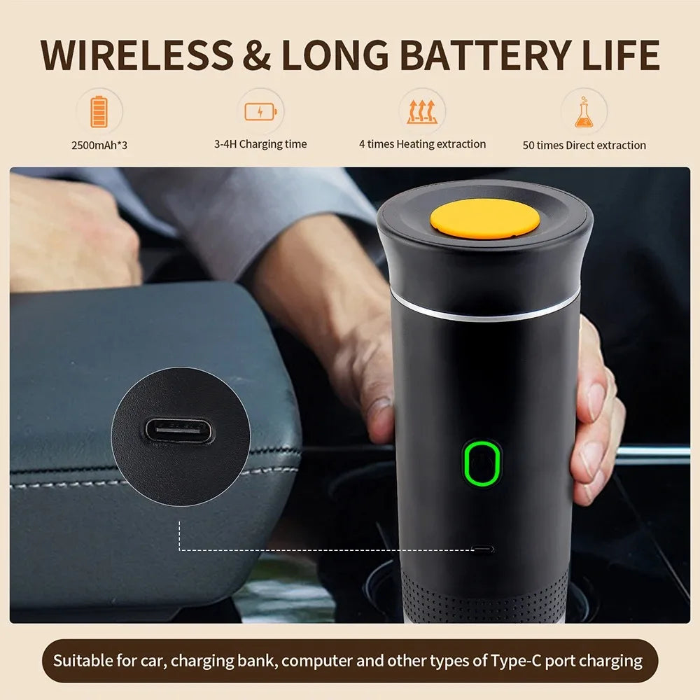 Luniun™ Portable Electric Coffee Maker