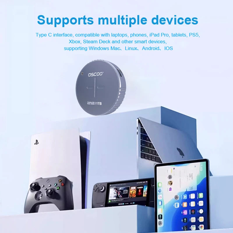 Luniun™ Portable Magnetic External SSD