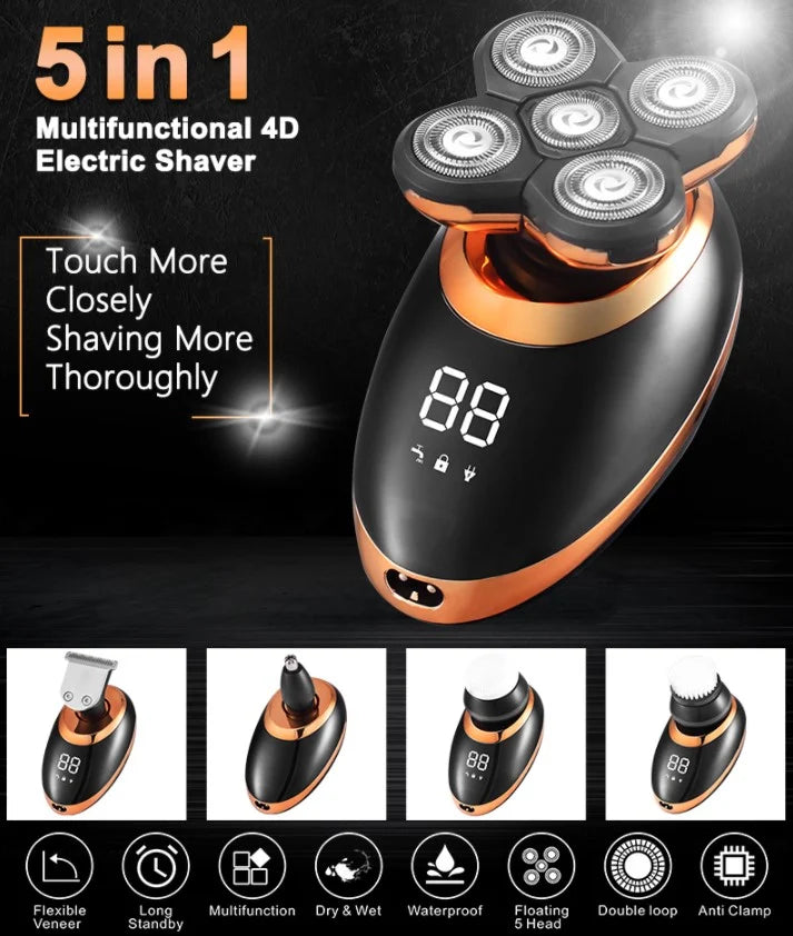 Electric Head Hair Shaver