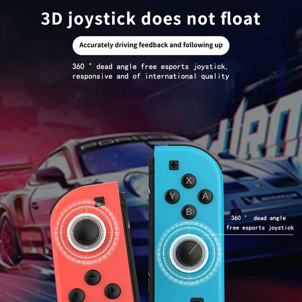 LUNIUN™ Joypad For Nintendo Switch Wireless Controller For Joycon/iOS/Android/PC BT 6-axis Gyro Game
