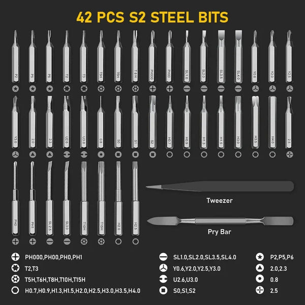 49in1 Smart Electric Screwdriver Set Precision Cordless