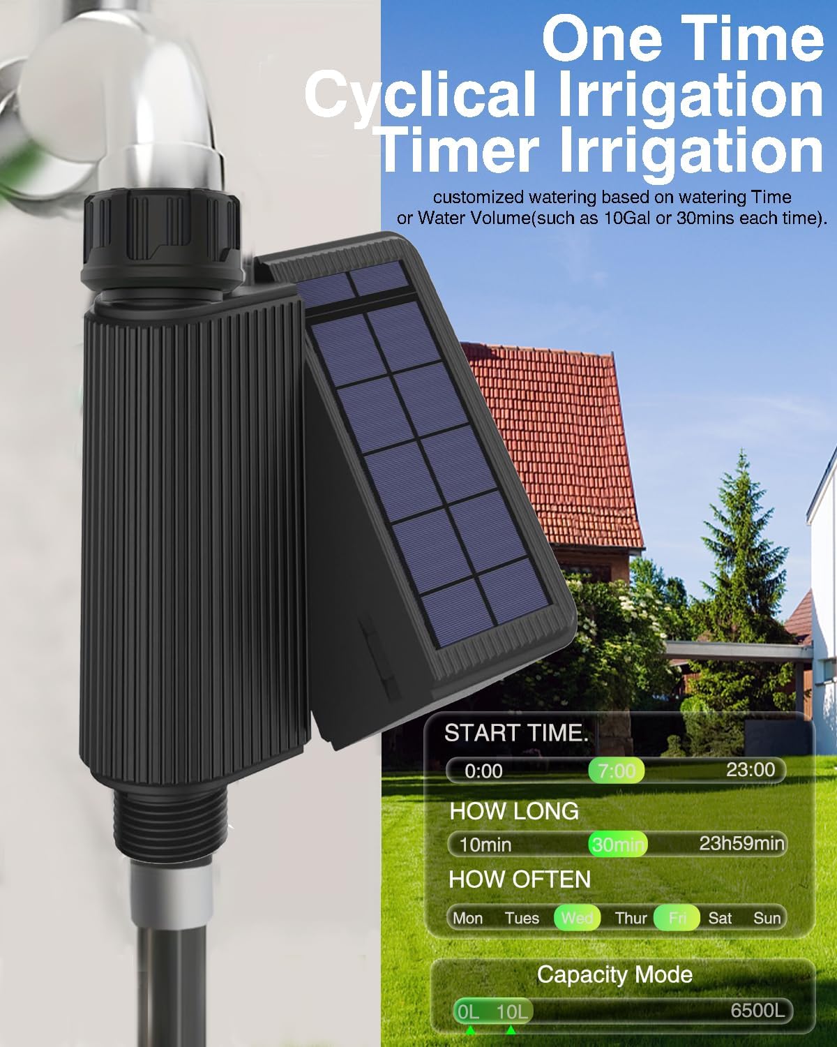 Luniun™ Smart Solar Water Timer