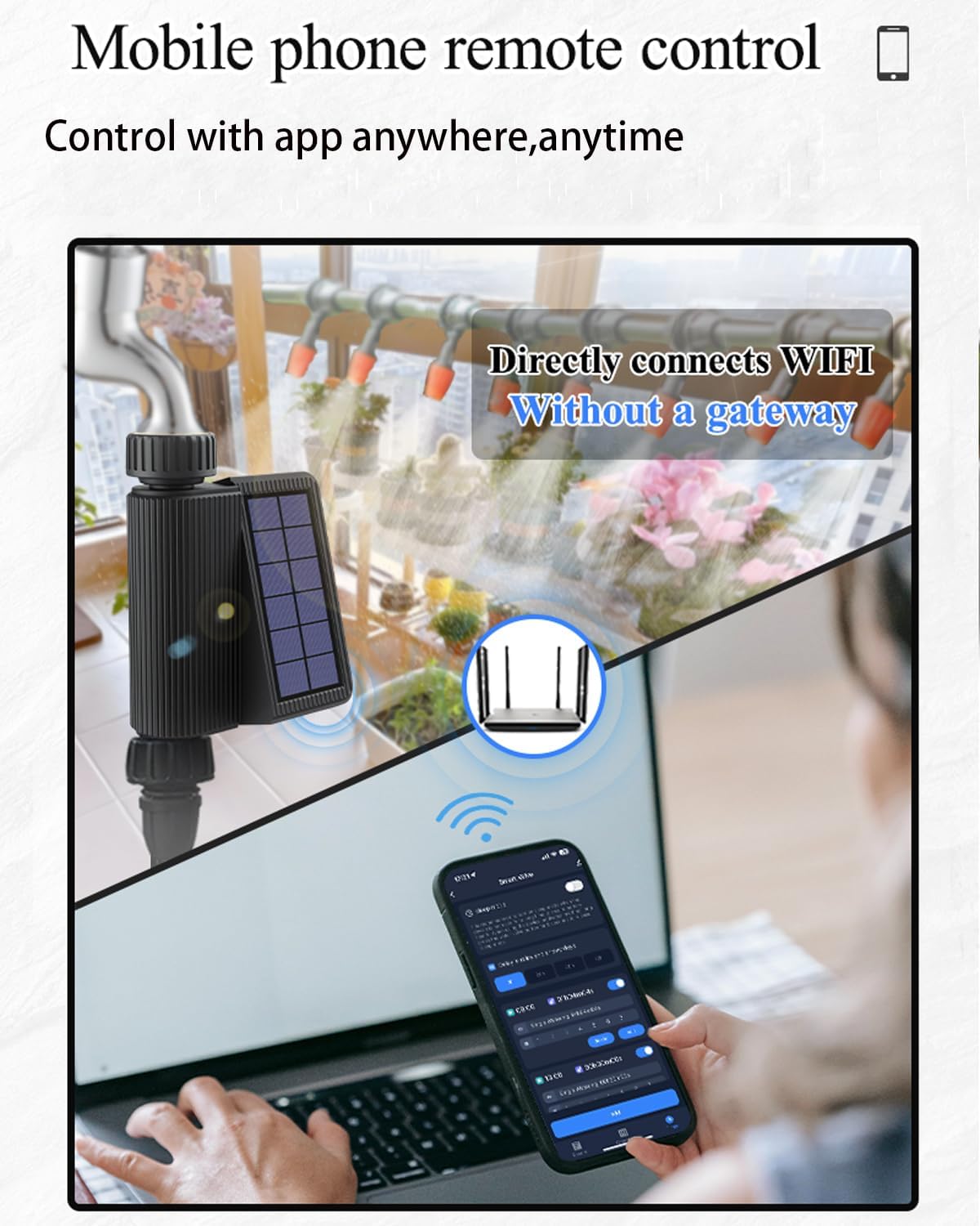 Luniun™ Smart Solar Water Timer