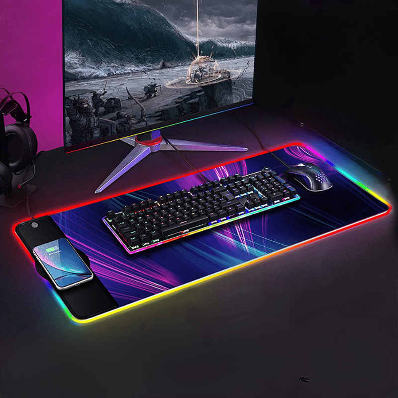 Wireless Charging RGB Mousepad