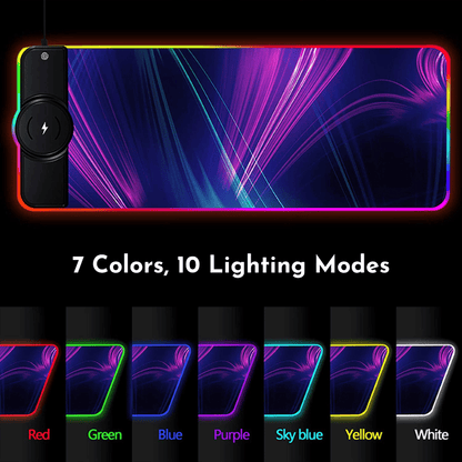 Wireless Charging RGB Mousepad