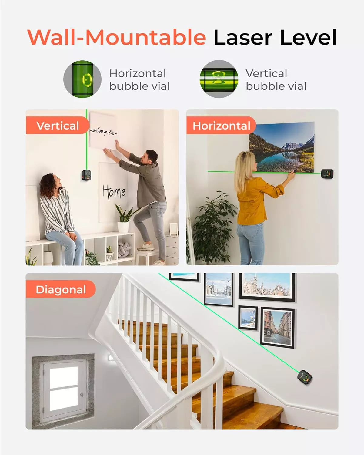 Luniun™ 3 in 1 Laser Level