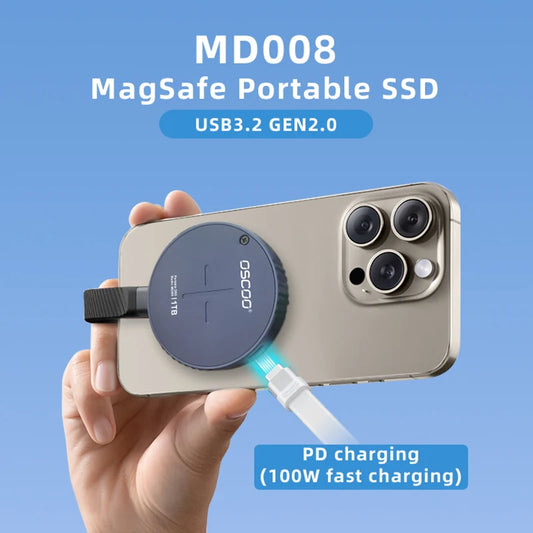 Luniun™ Portable Magnetic External SSD