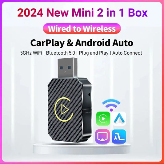 LUNIUN™  Smart Wireless Carplay & Android Auto Connect